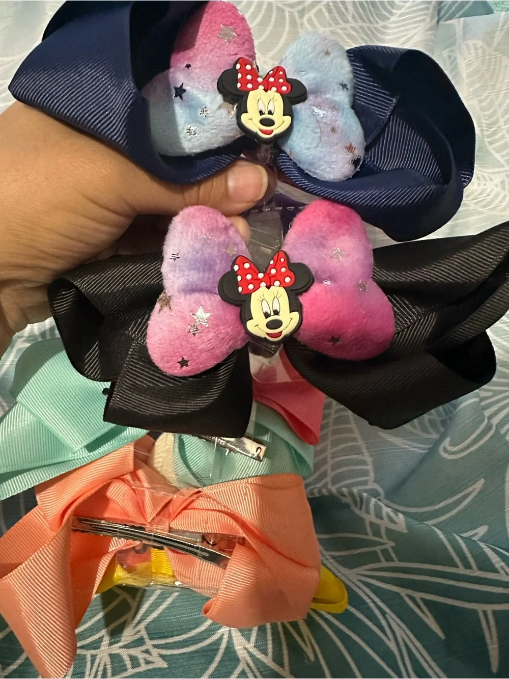 Pack of 12 girls hair bows